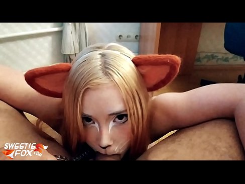 ❤️ Kitsune swallow dick and cum in her mouth ❤️❌ Fuck video at us