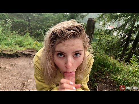 ❤️ Girl swallows cum after a public blowjob - Eva Elfi ❤️❌ Fuck video at us