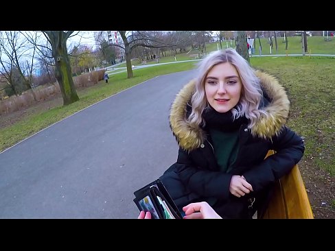 ❤️ Swallows a stranger's hot cum for money - blowjob in the park by Eva Elfie ❤️❌ Fuck video at us